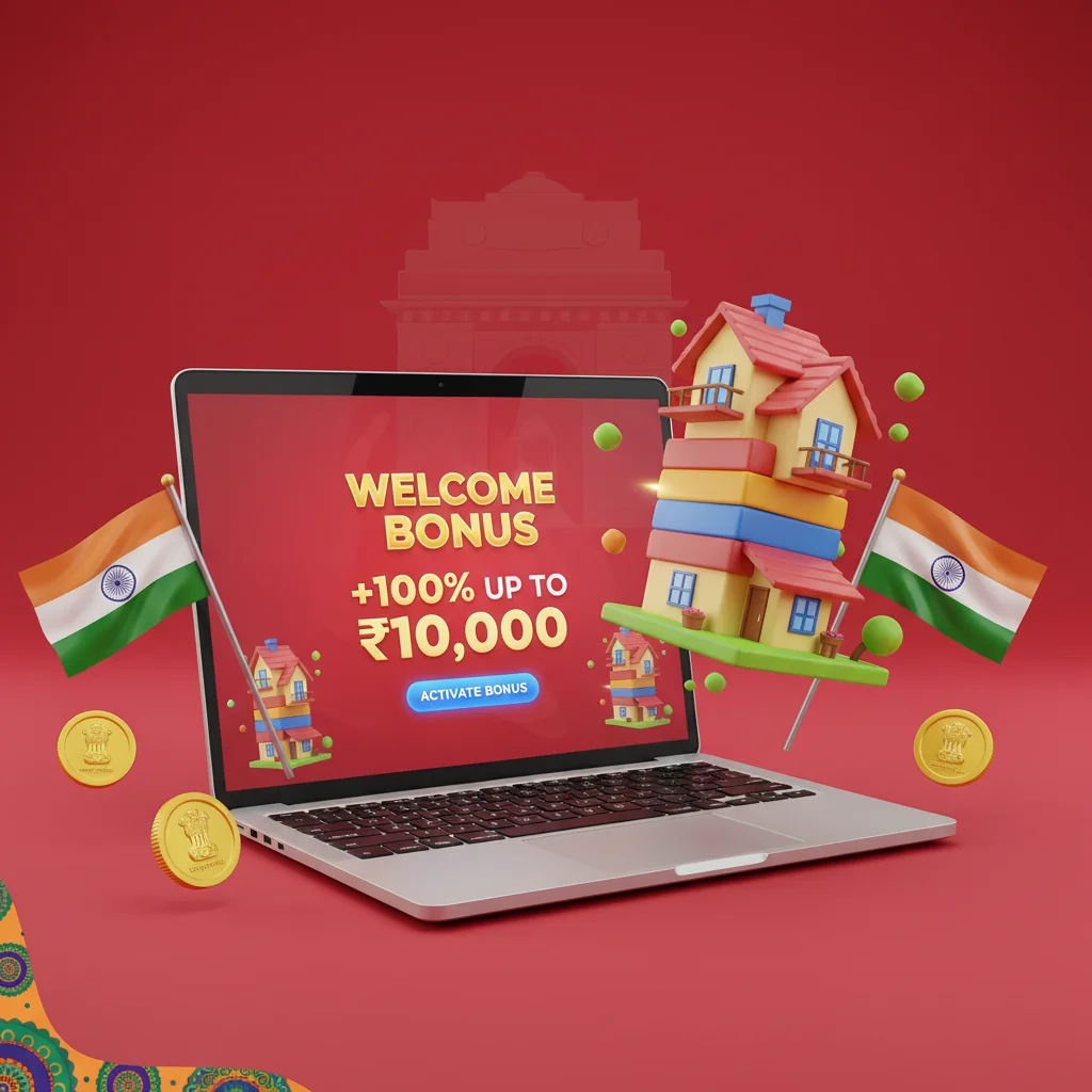 Welcome bonus activation screen