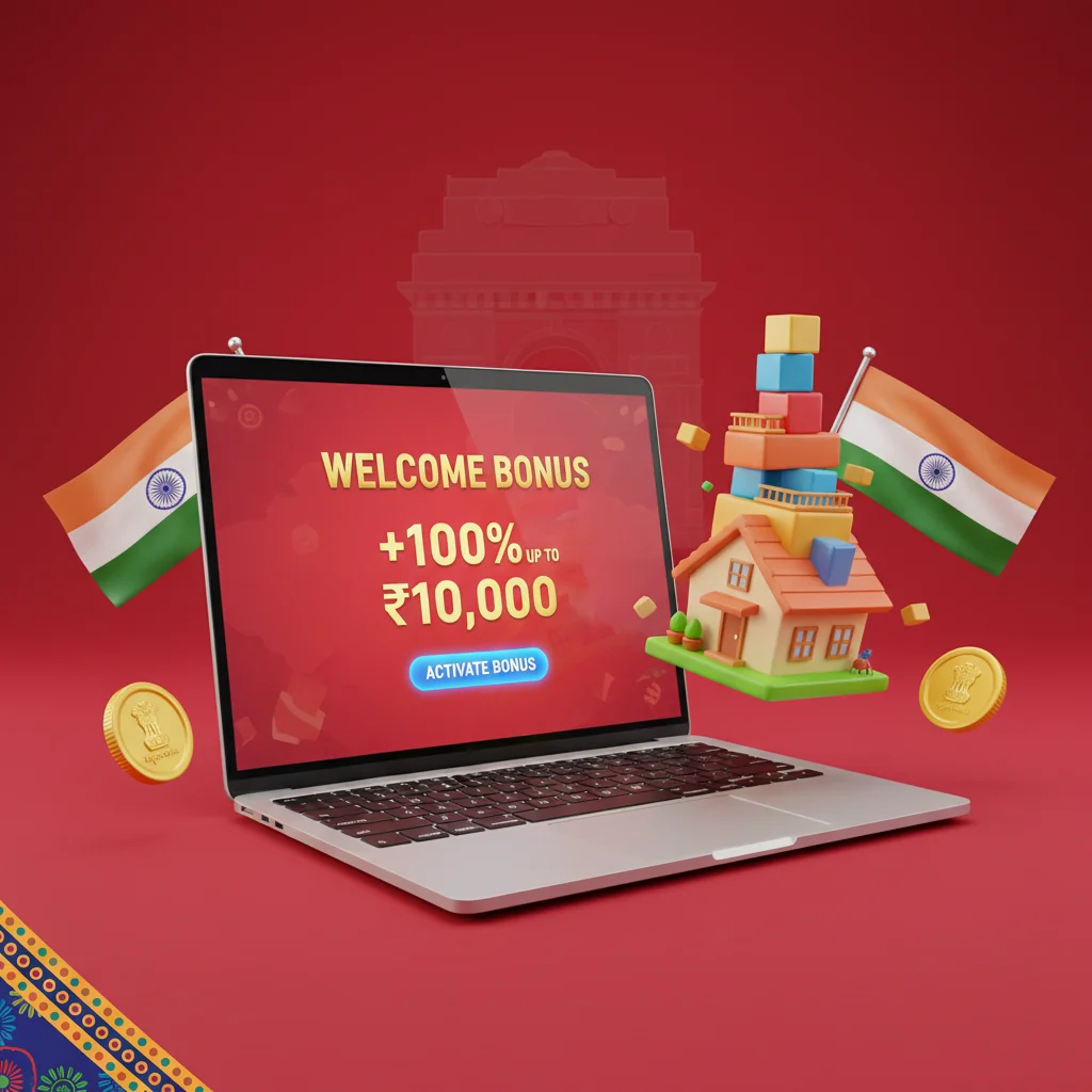 Welcome bonus activation screen